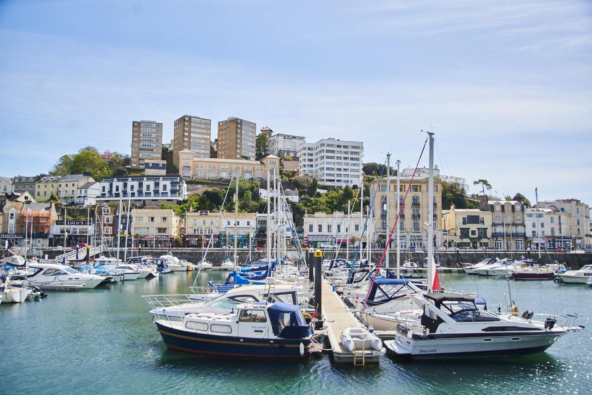 The Moorings - Stylish Duplex Apartment On Torquay Harbourside Bagian luar foto